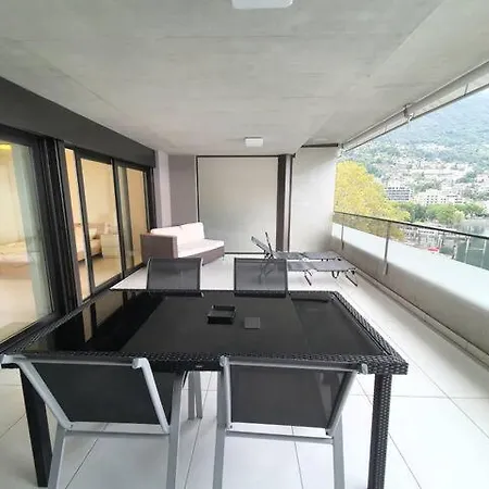 아파트 Residenza Vivian Deluxe 로카르노